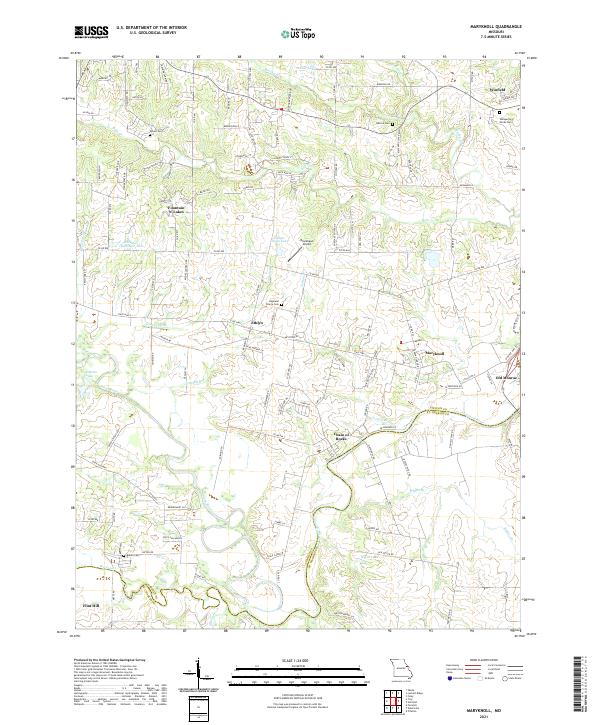 USGS Topographic Map – Maryknoll