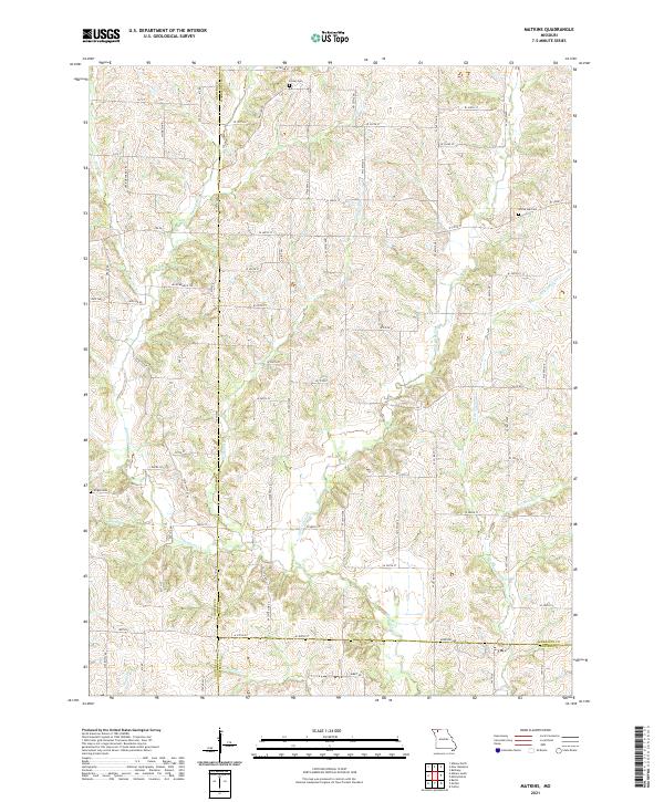 USGS Topographic Map – Matkins