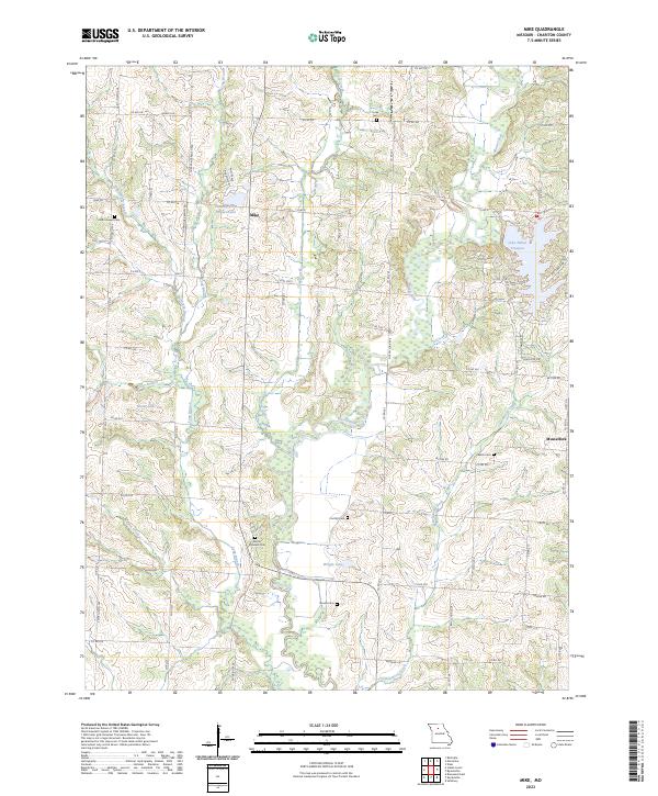 USGS Topographic Map – Mike
