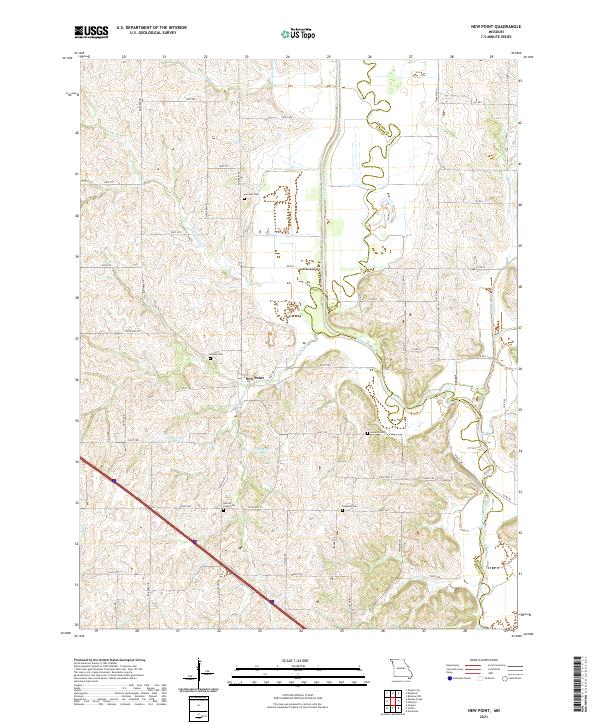 USGS Topographic Map – New Point