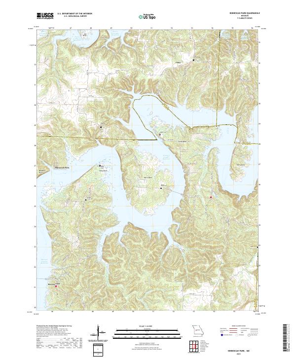 USGS Topographic Map – Ninnescah Park