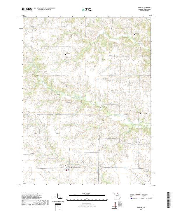 USGS Topographic Map – Novelty