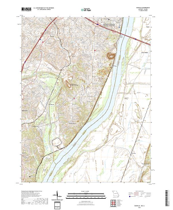 USGS Topographic Map – Oakville