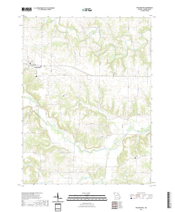 USGS Topographic Map – Philadelphia