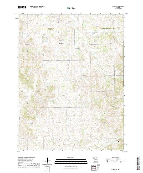 USGS Topographic Map – Plymouth