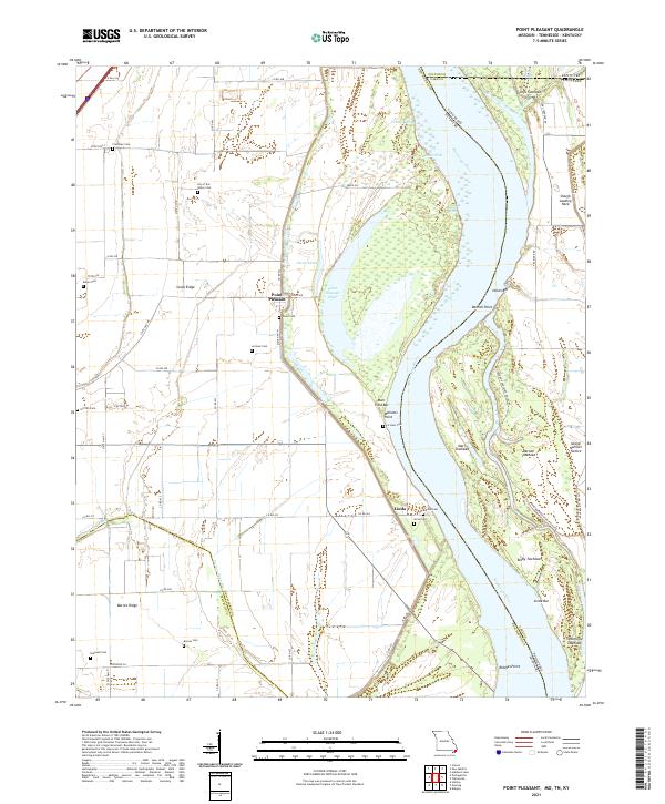 USGS Topographic Map – Point Pleasant