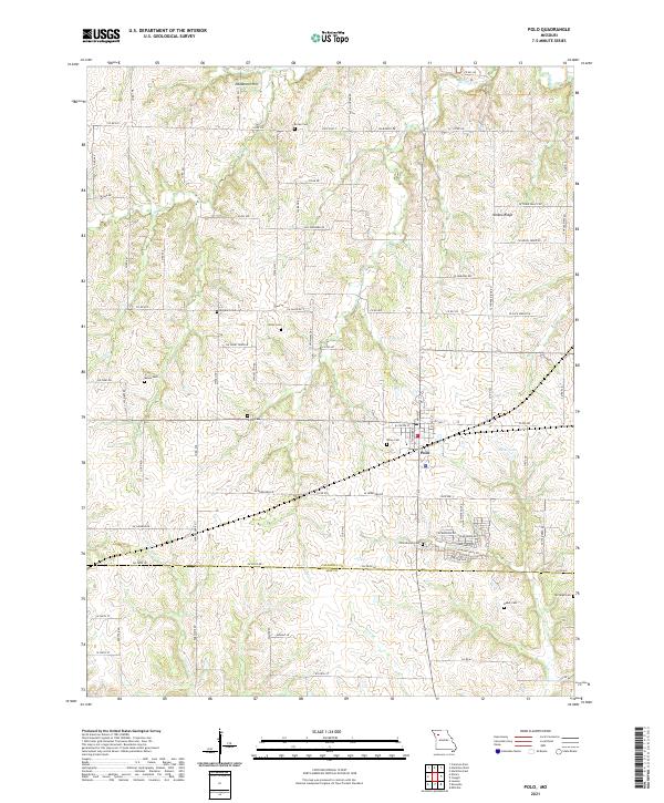 USGS Topographic Map – Polo