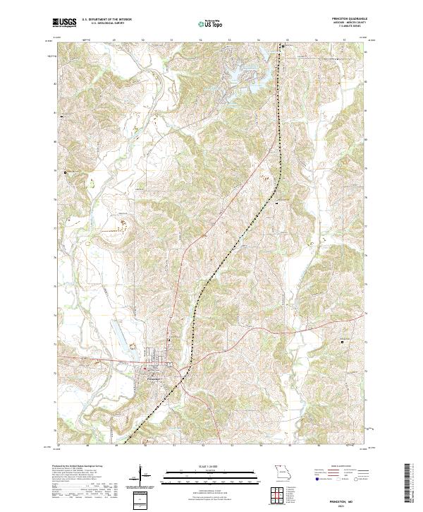 USGS Topographic Map – Princeton