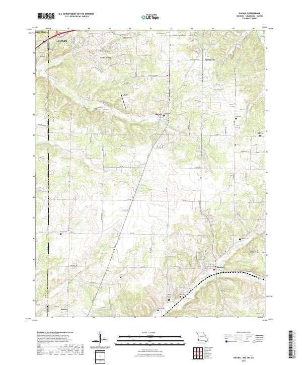USGS Topographic Map – Racine