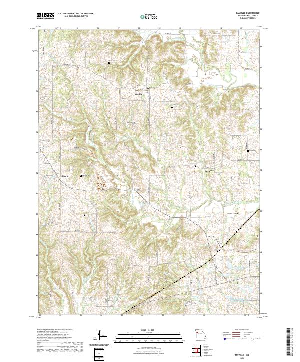 USGS Topographic Map – Rayville