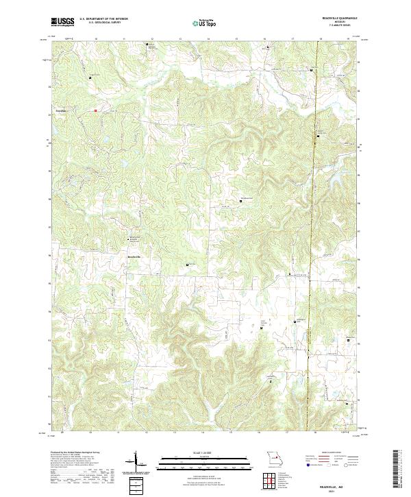 USGS Topographic Map – Readsville