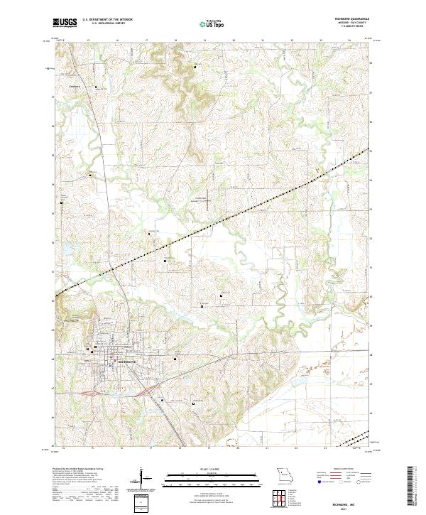 USGS Topographic Map – Richmond