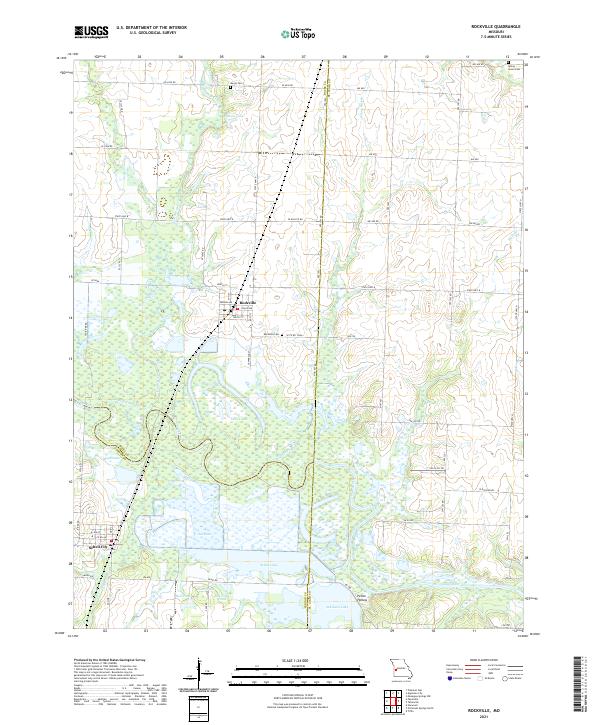 USGS Topographic Map – Rockville