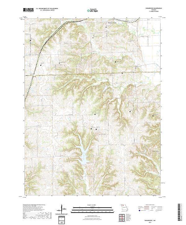 USGS Topographic Map – Shearwood