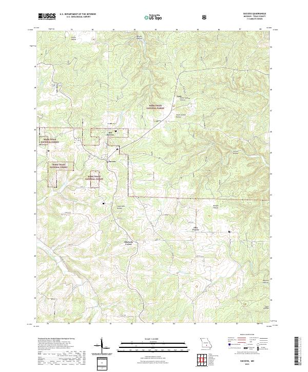 USGS Topographic Map – Success