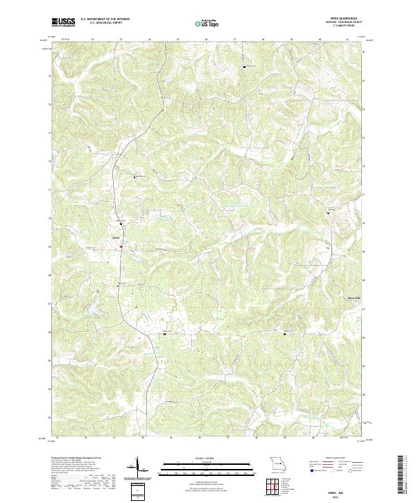 USGS Topographic Map – Swiss