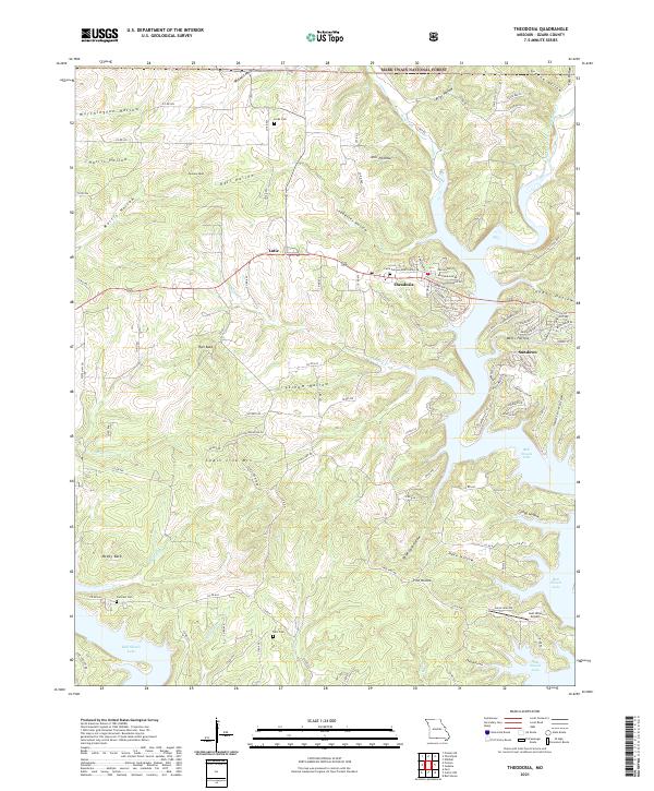 USGS Topographic Map – Theodosia