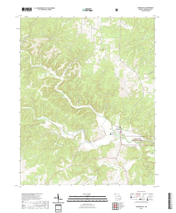 USGS Topographic Map – Thomasville