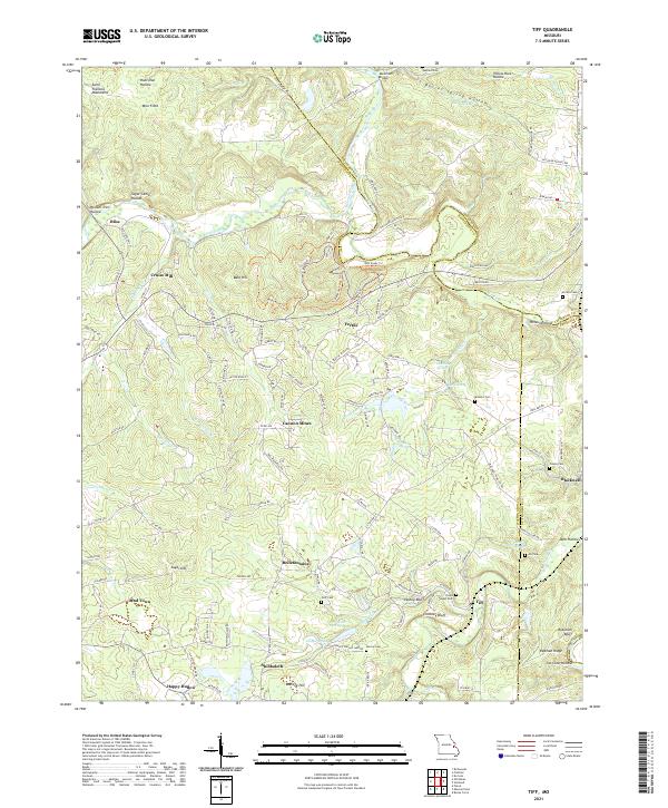 USGS Topographic Map – Tiff