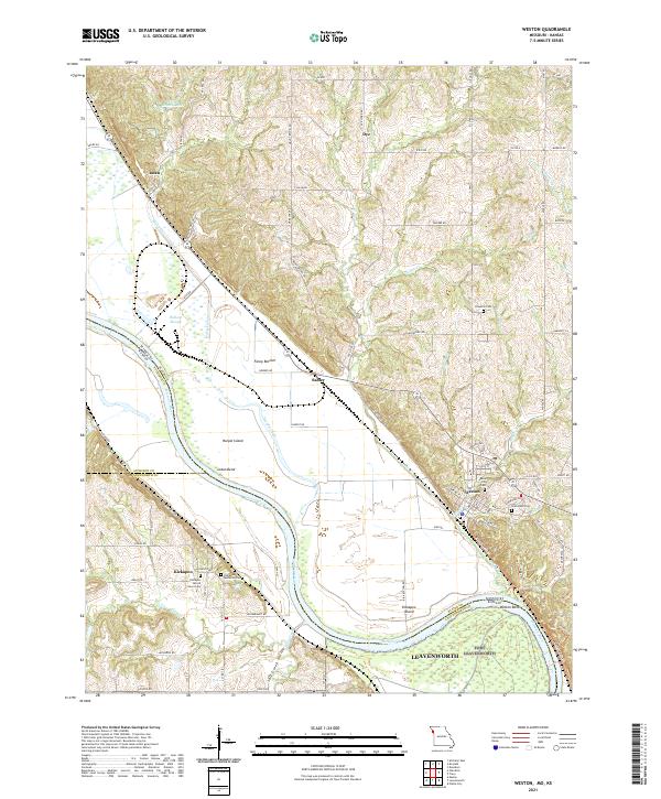 USGS Topographic Map – Weston