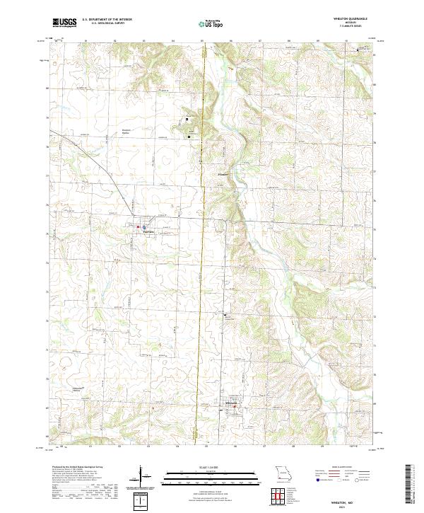 USGS Topographic Map – Wheaton