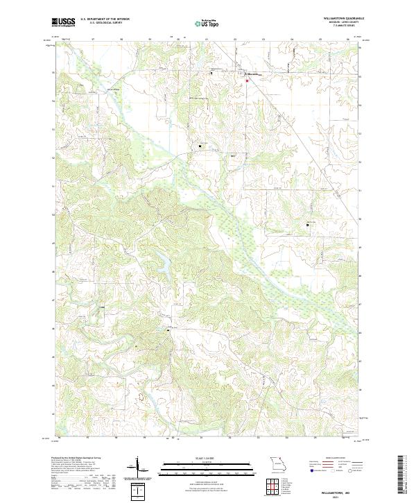 USGS Topographic Map – Williamstown