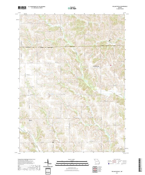 USGS Topographic Map – Willmathsville