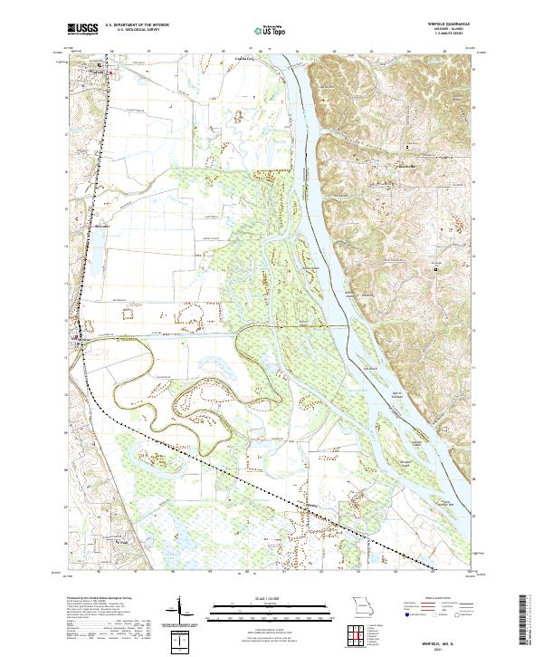 USGS Topographic Map – Winfield