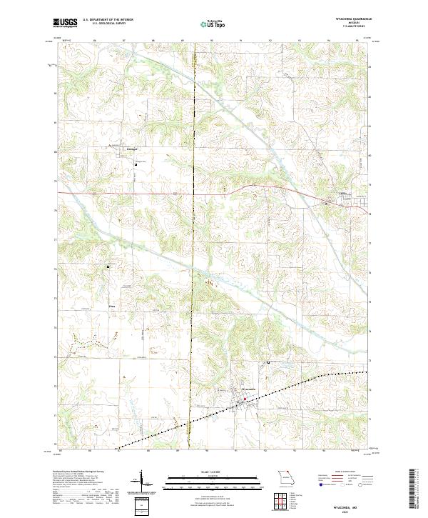 USGS Topographic Map – Wyaconda