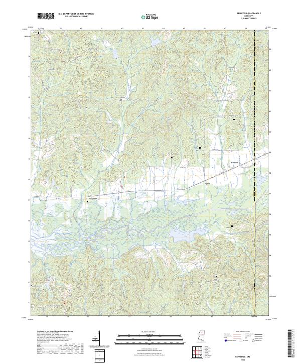 USGS Topographic Map – Benwood