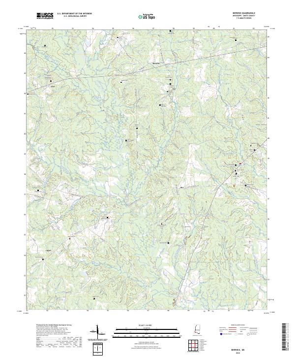 USGS Topographic Map – Berwick