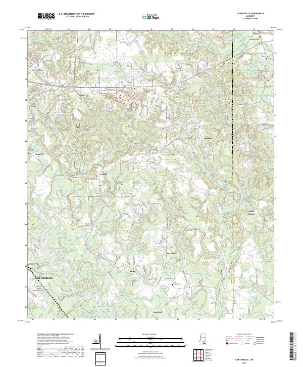 USGS Topographic Map – Carterville