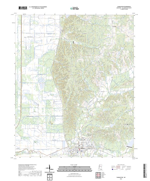 USGS Topographic Map – Charleston