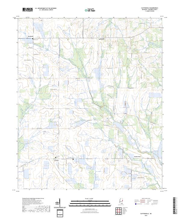 USGS Topographic Map – Cliftonville