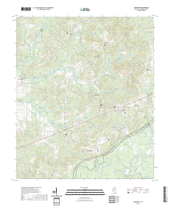 USGS Topographic Map – Farmhaven