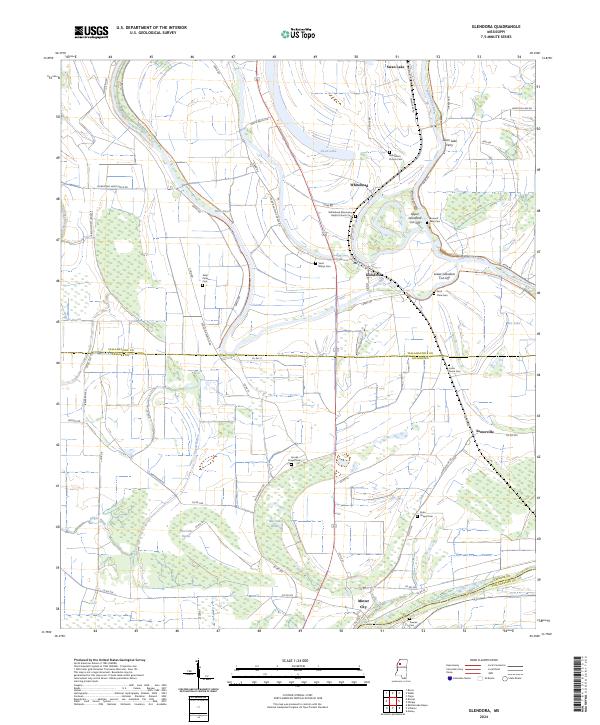 USGS Topographic Map – Glendora