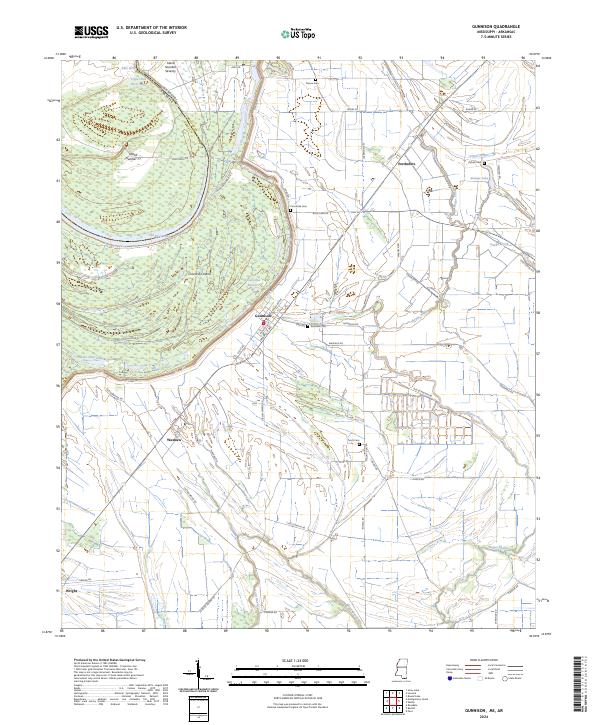 USGS Topographic Map – Gunnison