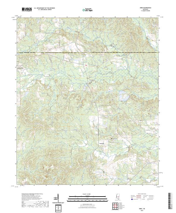 USGS Topographic Map – Hero