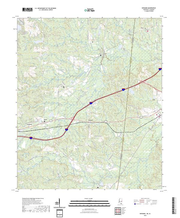 USGS Topographic Map – Kewanee