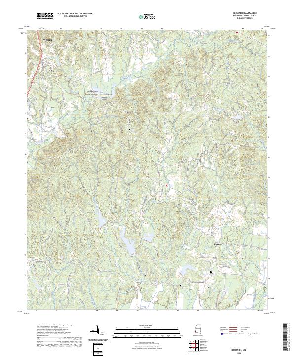 USGS Topographic Map – Kingston