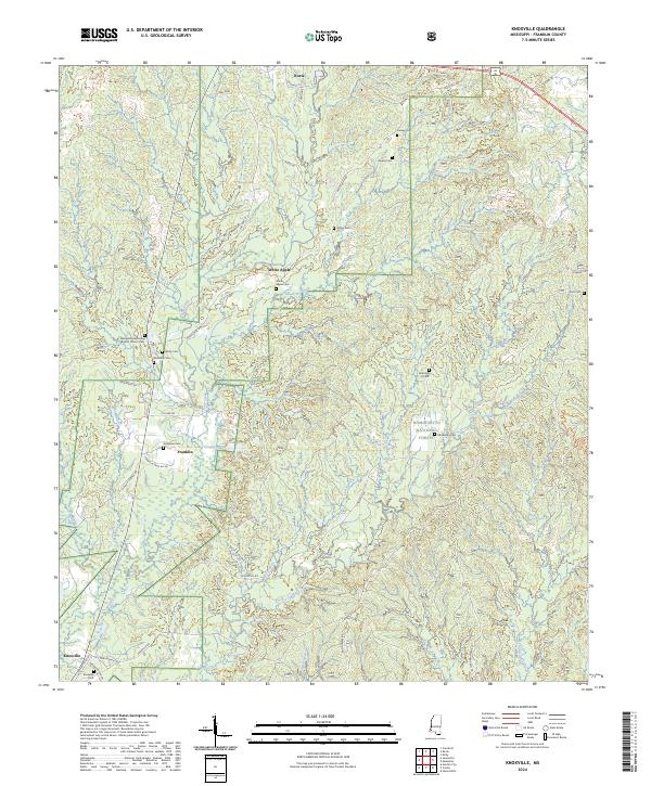 USGS Topographic Map – Knoxville