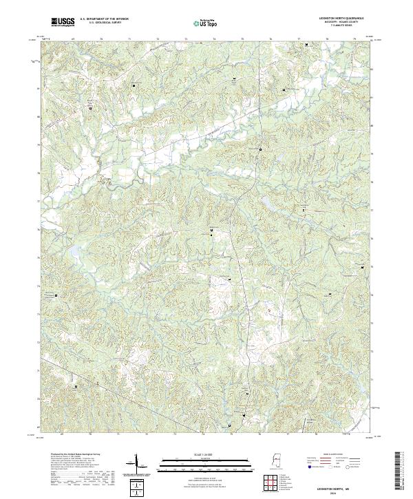 USGS Topographic Map – Lexington North