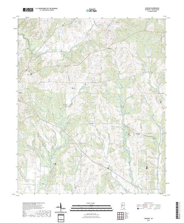 USGS Topographic Map – Linwood