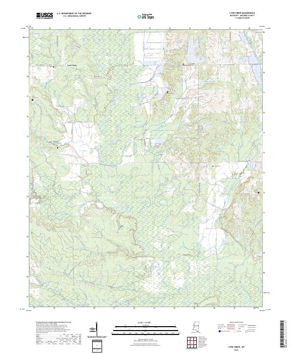 USGS Topographic Map – Lynn Creek