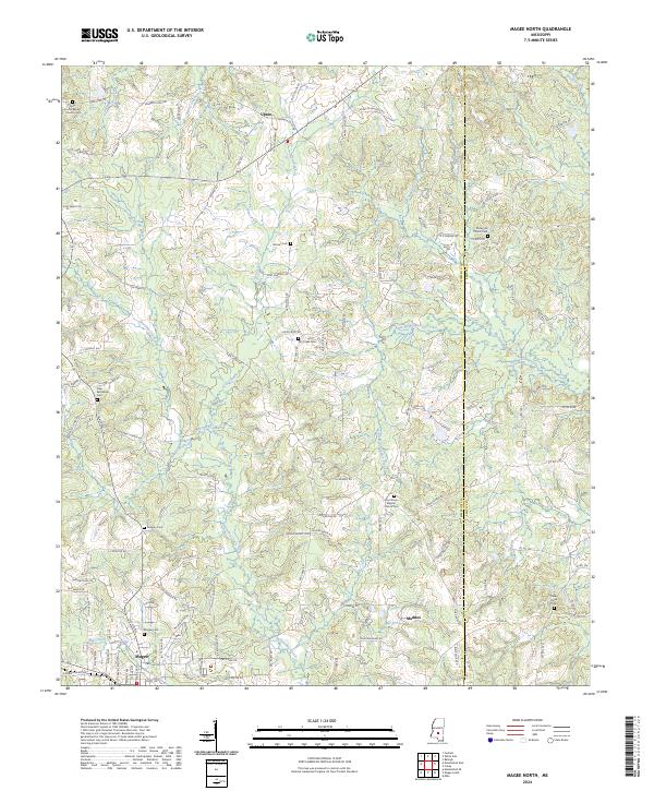 USGS Topographic Map – Magee North