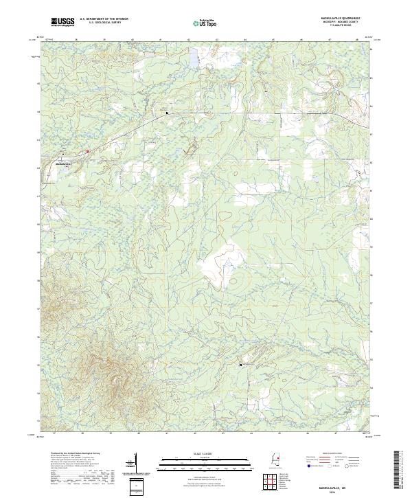 USGS Topographic Map – Mashulaville