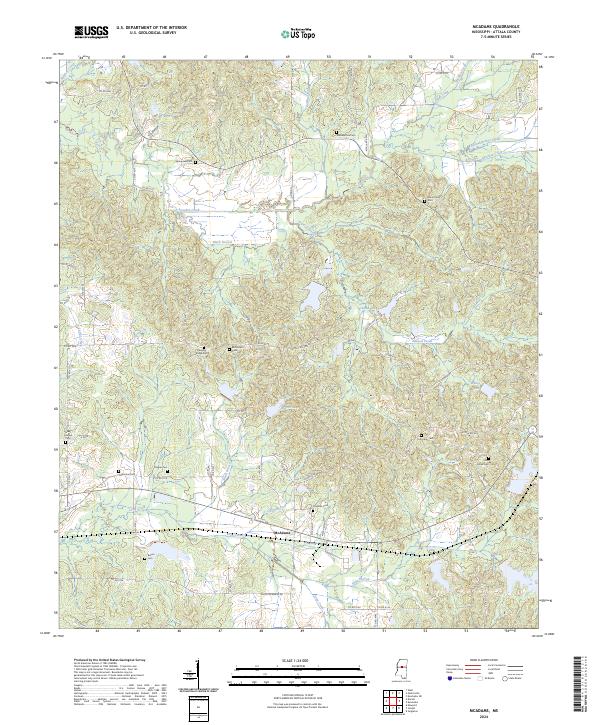 USGS Topographic Map – McAdams