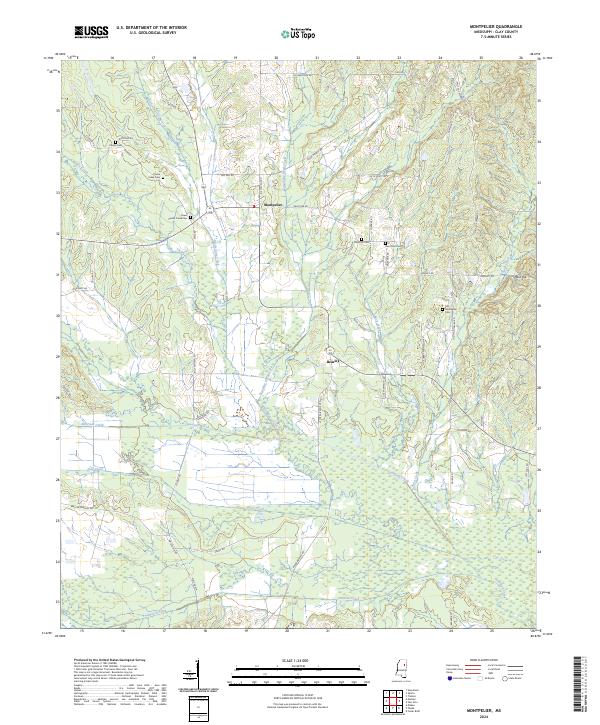 USGS Topographic Map – Montpelier