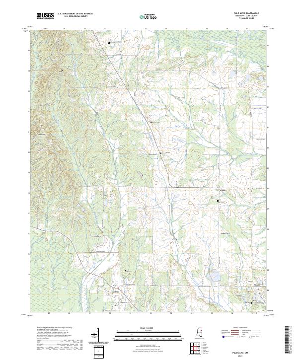 USGS Topographic Map – Palo Alto