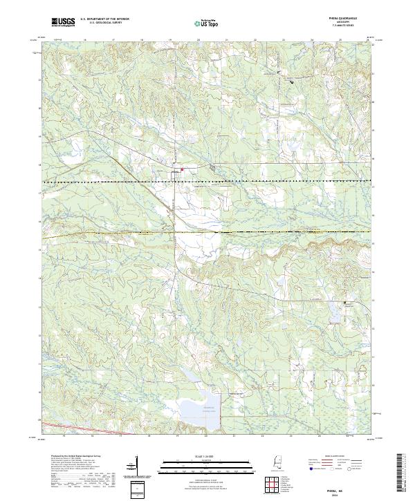 USGS Topographic Map – Pheba